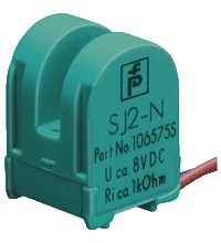 Pepperl&plus;Fuchs Inductive Proximity Plastic Slot Sensor; 2mm Slot Width; 8.2VDC; NC; NAMUR; 500mm Flying Leads